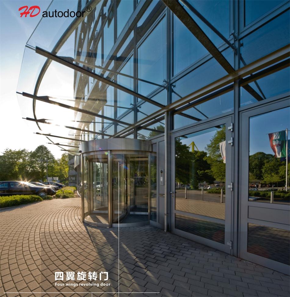 兩翼、三翼、四翼旋轉(zhuǎn)門：青島恒達自動門(圖5)